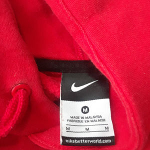 Nike LeBron Elite Witness Hoodie Sweater Red M
